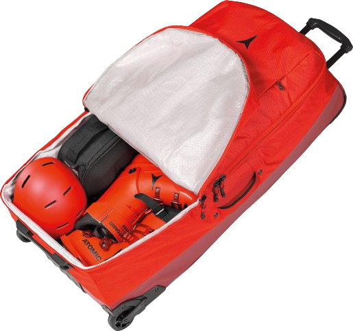 Cestovná taška Atomic RS Trunk 130L Red/Rio Red 130l - 2024/25