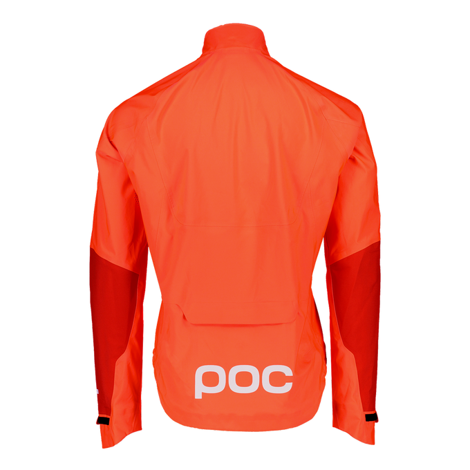 Cyklistická bunda POC AVIP RAIN JACKET ZINK ORANGE - 2020