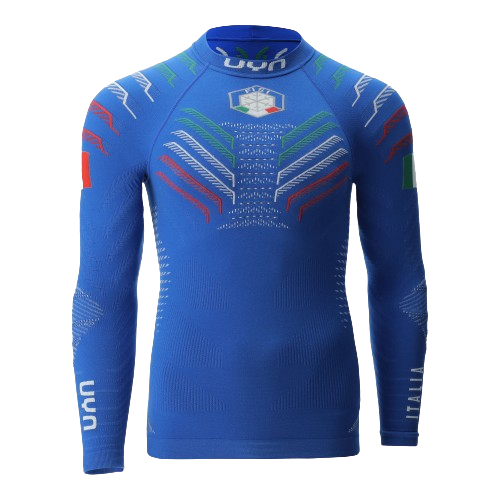 Funkčné tričko UYN Natyon 3.0 Junior Italy UW Shirt LG SL Turtle Neck - 2024/25