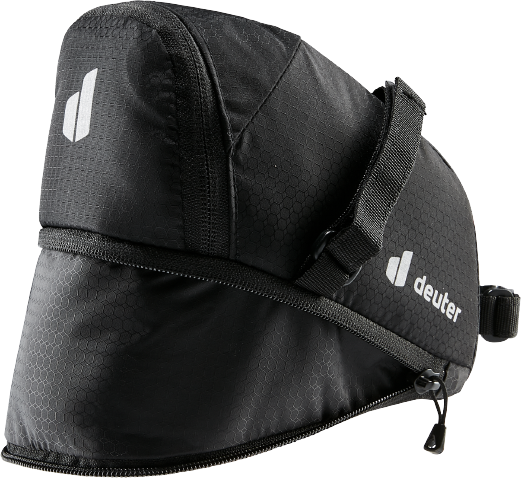 Brašna na bicykel Deuter Bike Bag 1.1 + 0.3 Black - 2023