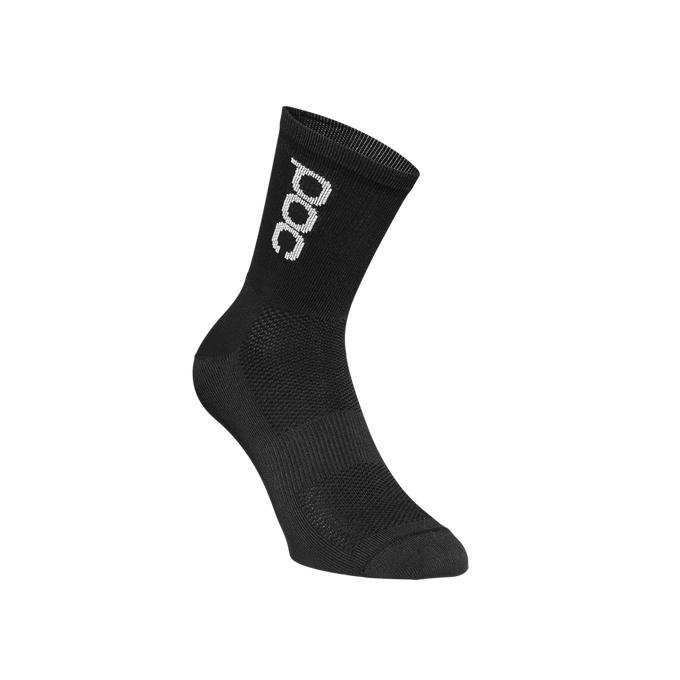 Cyklistické ponožky POC Essential Road Sock Short Uranium Black - 2024