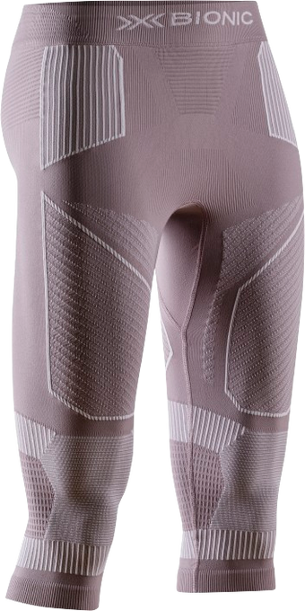 Funkčné prádlo X-bionic Energy Accumulator Light Pants 3/4 WMN Dusty Lavender/Arctic White - 2024/25