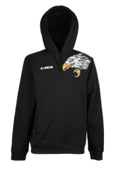 Level Worldcup Hoodie Black Junior - 2025/26