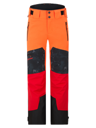 Lyžiarske nohavice Ziener Tewes Full-Zip Junior Teamwear Red Orange Pop - 2024/25