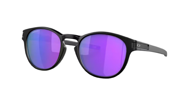 Slnečné okuliare Oakley Latch Matt Black/Prizm Violet