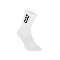 Cyklistické ponožky POC Essential Road Sock Short Hydrogen White - 2024