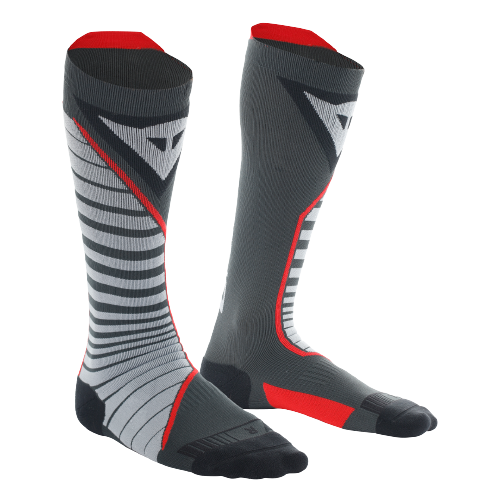 Lyžiarske ponožky Dainese Thermo Long Socks Black/Red - 2023/24