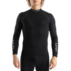 Funkčné tričko UYN Man Elevatyon Biomorph UW Shirt Long SL Turtle New Neck Black - 2024/25