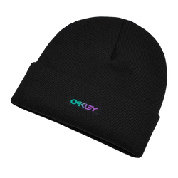 Čiapka Oakley B1B Gradient Patch Beanie Blackout