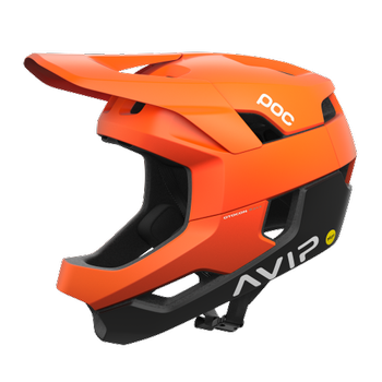 Cyklistická prilba POC Otocon Race MIPS Fluorescent Orange AVIP/Uranium Black Matt