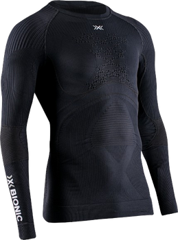 Funkčné tričko X-bionic Energy Accumulator 4.0 Shirt LG SL Men Opal Black/Arctic White - 2024/25