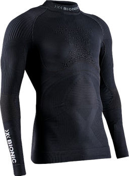 Funkčné tričko X-bionic Energy Accumulator 4.0 Shirt Turtle Neck LG SL Men Opal Black/Arctic White - 2024/25