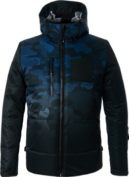 Lyžiarska bunda ENERGIAPURA Camouflage Jacket Camouflage Blue - 2022/23