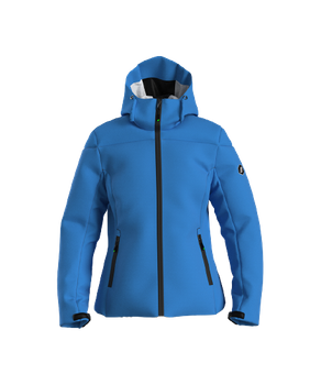 Lyžiarska bunda ENERGIAPURA Jacket With Hood Flond Lady Unicolor Turquoise - 2023/24