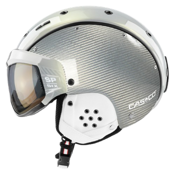 Lyžiarska helma Casco SP-6 Limited Carbon Color Shift Silver - 2024/25