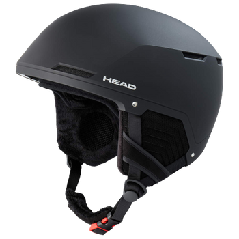 Lyžiarska helma HEAD Compact Pro Black - 2024/25