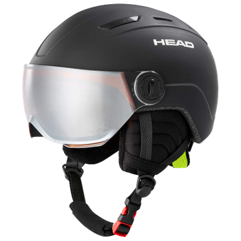 Lyžiarska helma HEAD Mojo Visor Black - 2024/25