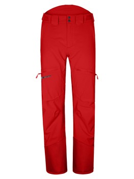 Lyžiarske nohavice ZIENER Temmo Full-Zip Man Red - 2022/23