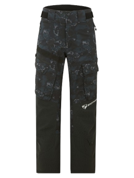 Lyžiarske nohavice Ziener RCE Coach Unisex Pants Black Foggy Print - 2024/25