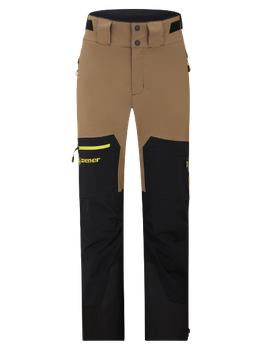 Lyžiarske nohavice Ziener Tewes Full-Zip Man Black Mustard - 2024/25