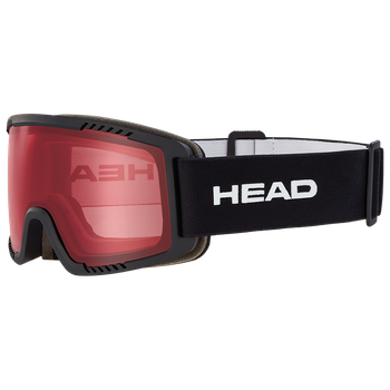 Lyžiarske okuliare HEAD Contex Youth Red/Black - 2024/25