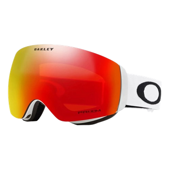 Lyžiarske okuliare Oakley Flight Deck M Matte White Prizm Snow Torch Iridium - 2024/25