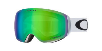 Lyžiarske okuliare Oakley Flight Deck M Prizm Snow Jade Iridium Lenses / Matte White - 2024/25