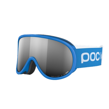 Lyžiarske okuliare POC Pocito Retina Fluorescent Blue/Partly Sunny Silver - 2024/25