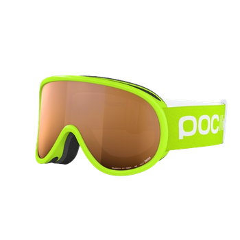 Lyžiarske okuliare POC Pocito Retina Fluorescent Yellow/Green/Partly Sunny Light Orange - 2024/25