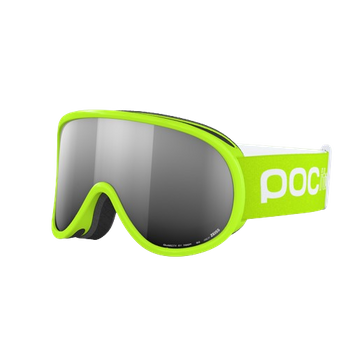 Lyžiarske okuliare POC Pocito Retina Fluorescent Yellow/Green/Partly Sunny Silver - 2024/25