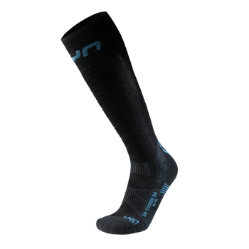 Lyžiarske ponožky UYN Man Ski Touring One Bio Socks Black/Blue - 2024/25