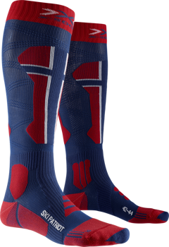 Lyžiarske ponožky X-SOCKS Ski Patriot 4.0 Norway - 2022/23