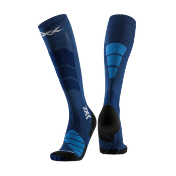 Lyžiarske ponožky X-socks Ski Expert OTC Marine/Mineral Blue - 2024/25