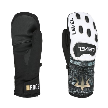 Lyžiarske rukavice Level Race JR Mitt Pk White - 2024/25