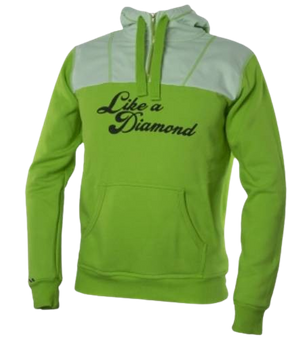 Mikina ENERGIAPURA Sweatshirt Svarte Like A Diamond Apple Green