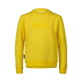 Mikina POC Crew Jr Aveturine Yellow - 2023/24