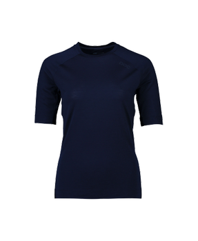 Tričko Poc W's Light Merino Tee Turmaline Navy - 2023/24