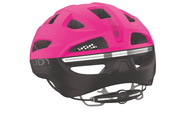 Bike Helmet Rudy Project SKUDO PINK FLUO-BLACK MATTE