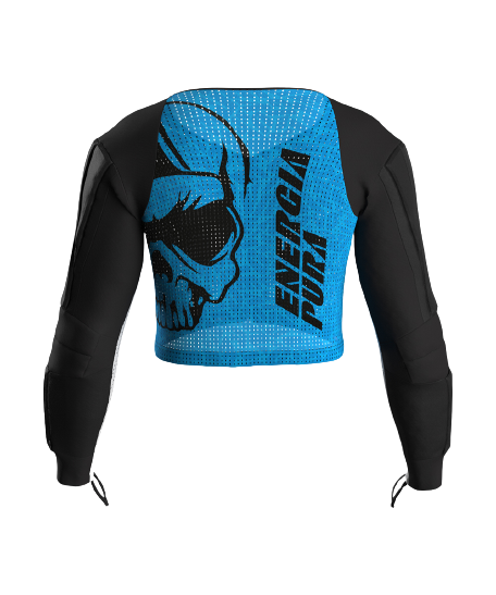 Chránič ENERGIAPURA Maglia Racing Turquoise/Black Junior - 2023/24