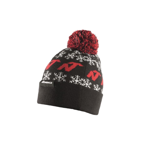 Čiapka Nordica Essential Beanie Black Red - 2024/25