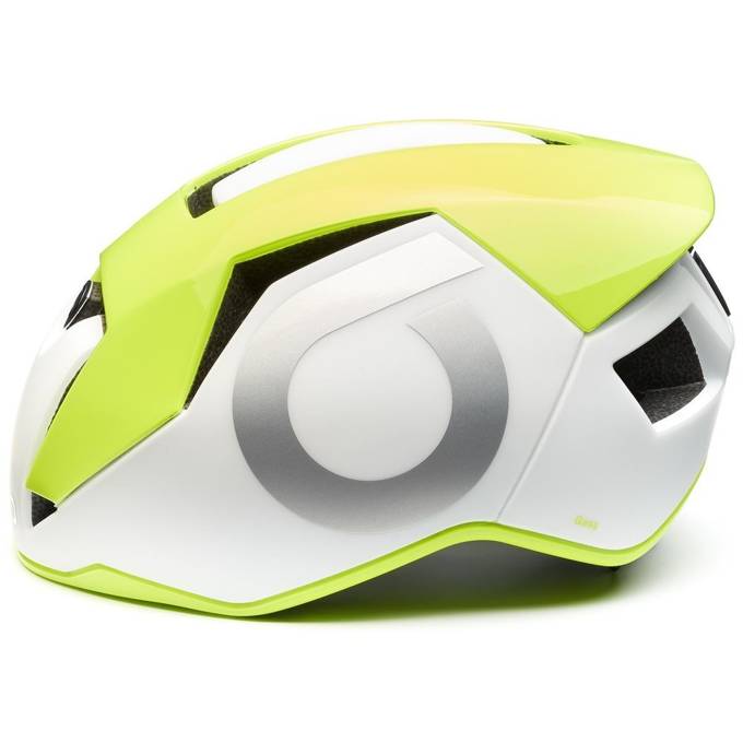 Cyklistická prilba BRIKO Gass 2.0 White Yellow/Fluo Silver - 2021