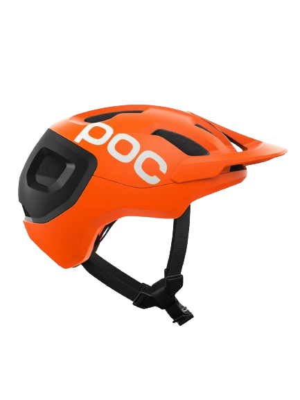 Cyklistická prilba POC Axion Race MIPS Fluorescent Orange/Uranium Black Matt - 2024