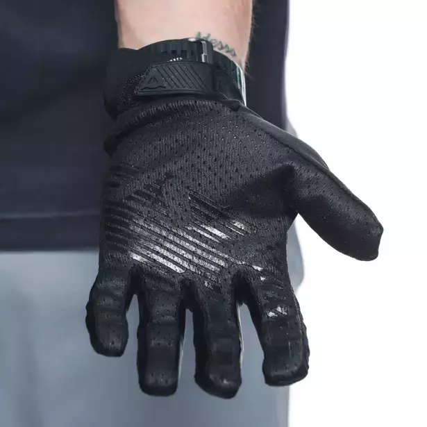 Cyklistické rukavice Hgc Hybrid Gloves Black/Black - 2023