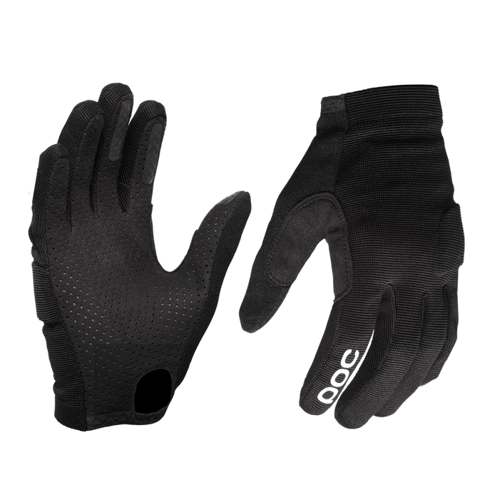 Cyklistické rukavice POC Essential DH Glove Uranium Black - 2024