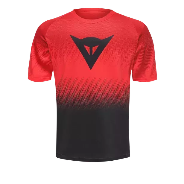 Cyklistický dres Dainese Scarabeo Jersey LS High-Risk-Red/Black - 2023