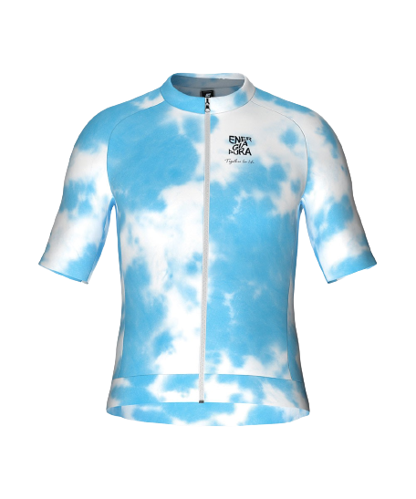 Cyklistický dres Energiapura T-Shirt Full Zip Life Cielo/Ragl Alexander - 2023