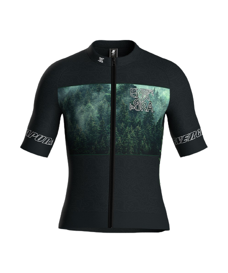 Cyklistický dres Energiapura T-Shirt Full Zip Life Forest Men/Ragl Alexander - 2023