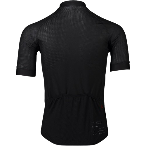 Cyklistický dres POC M's Essential Road Logo Jersey  Uranium Black/Hydrogen White - 2024