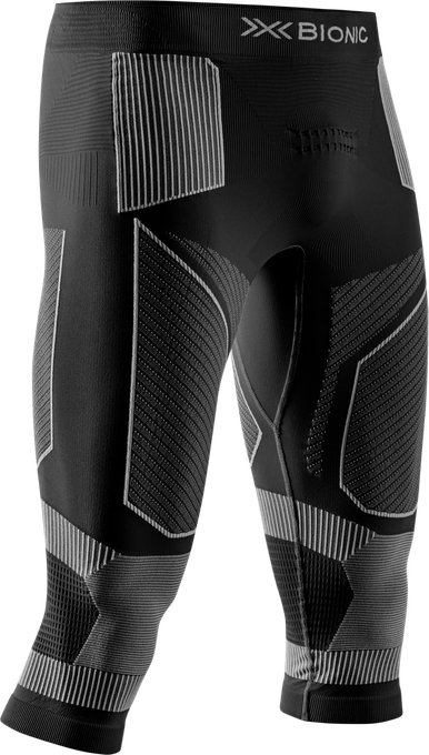 Funkčné nohavice X-Bionic Energy Accumulator Light Pants 3/4 Men Black/Light Grey - 2024/25