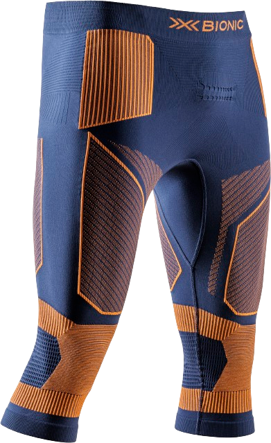 Funkčné nohavice X-Bionic Energy Accumulator Light Pants 3/4 Men Marine/Orange - 2024/25